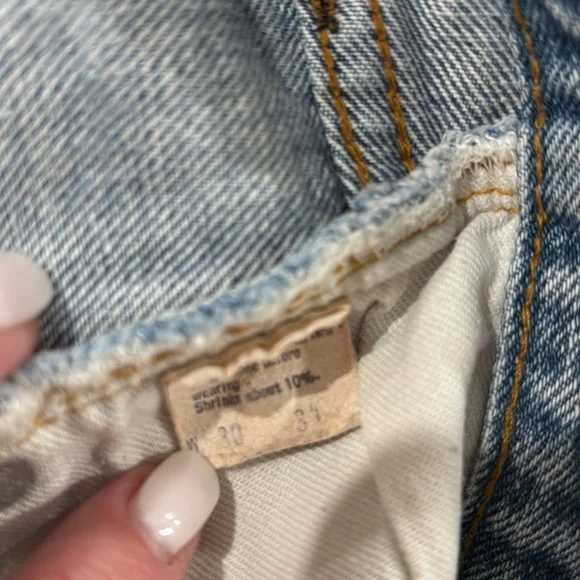 Vintage Selvedge  Levi’s 501 - Picture 11 of 15